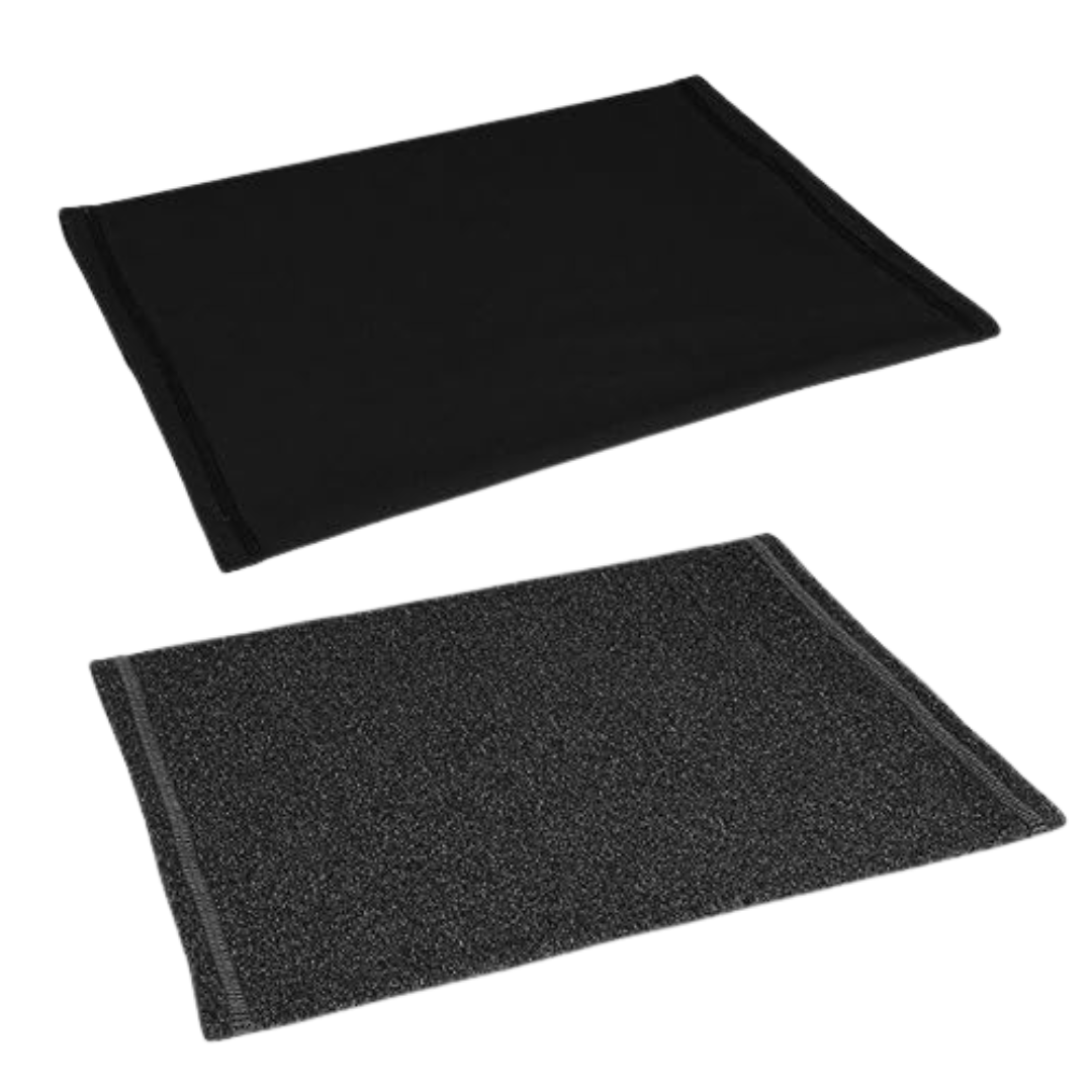 2-Pack Fleece Neck Gaiter for Skiing, Hiking, and Winter Activities