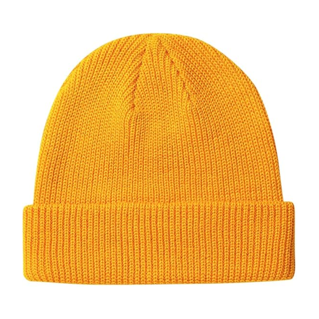 Classic Unisex Knit Beanie Hat for Winter Use