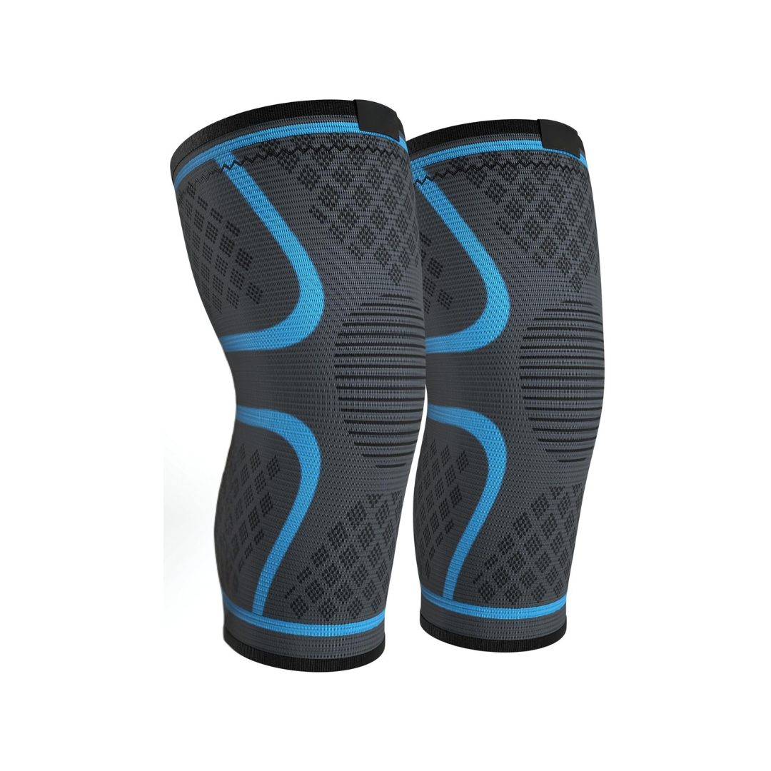 3D Knit Compression Knee Sleeve, Breathable, Multi-Size Design