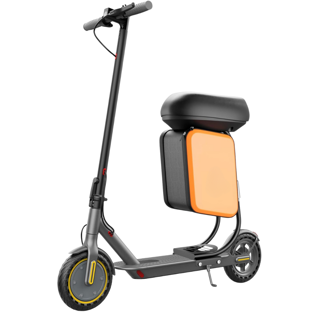 Foldable Electric Scooter with Solid Tires and Aluminum Frame