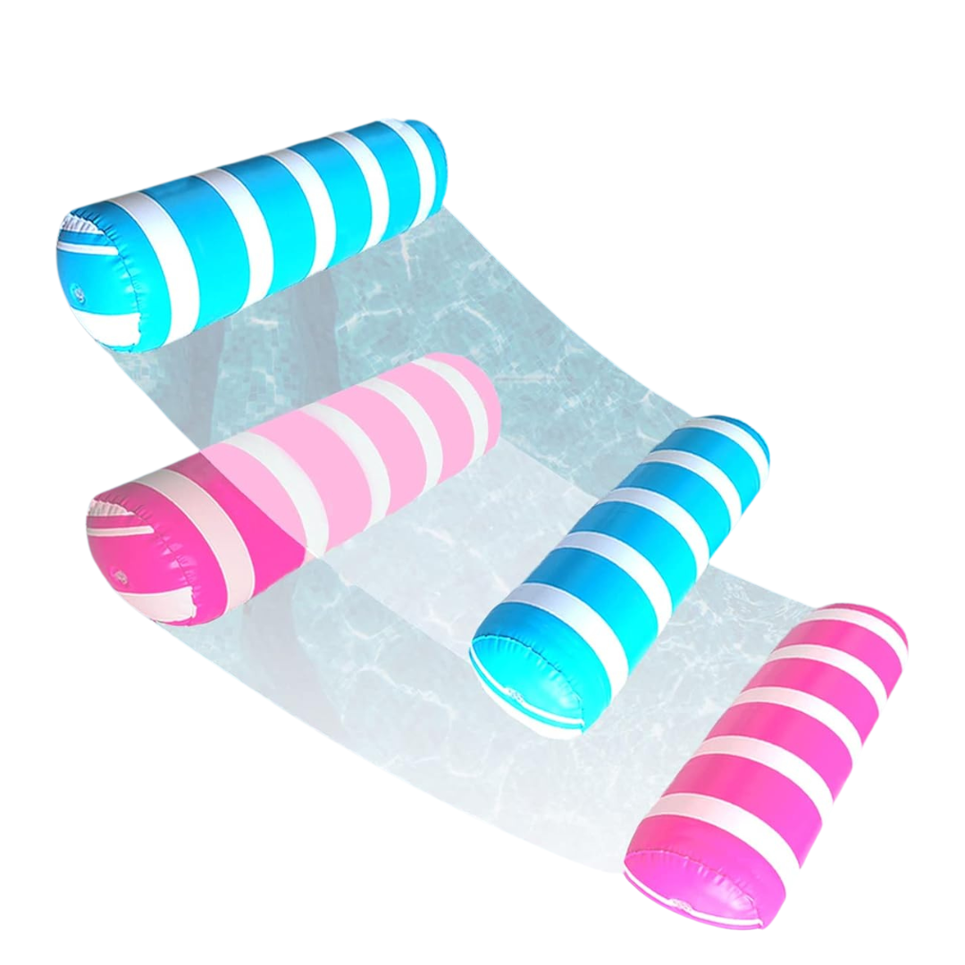 Inflatable Pool Float Hammock Lounge Chair Multi-Piece Set