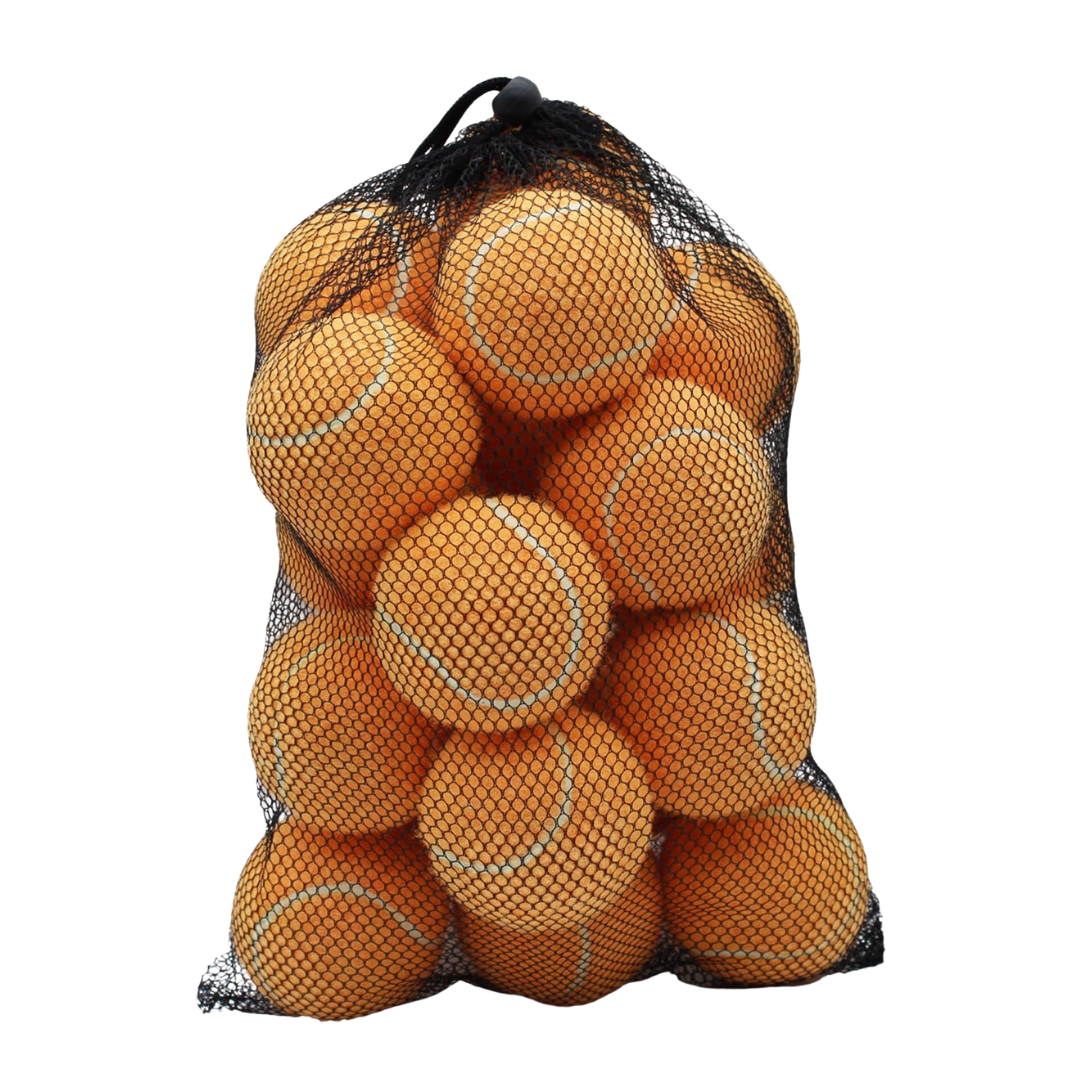 Training Tennis Balls 20-Pack with 2.58-Inch Diameter and Mesh Bag