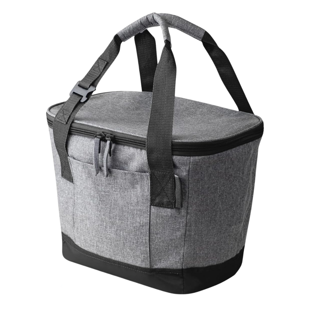 Collapsible Insulated Cooler Bag, Leak-Resistant Folding Cooler Tote