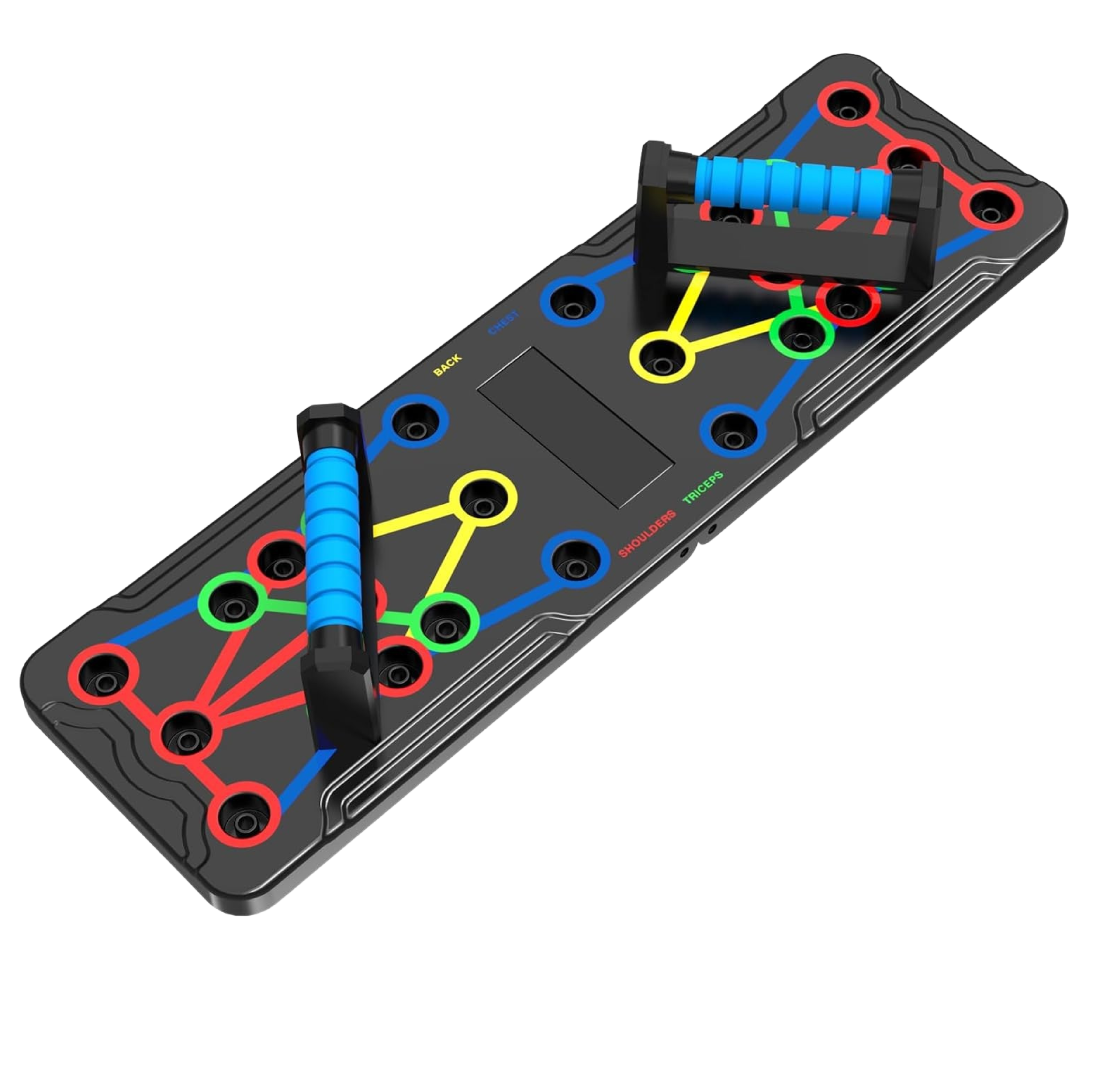 Solid Push Up Color-Coded Board Multi-Angle Home Training System