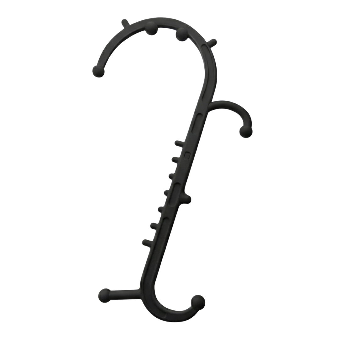 Manual Massage Dual Hook Stick with Multi-Node Pressure Points