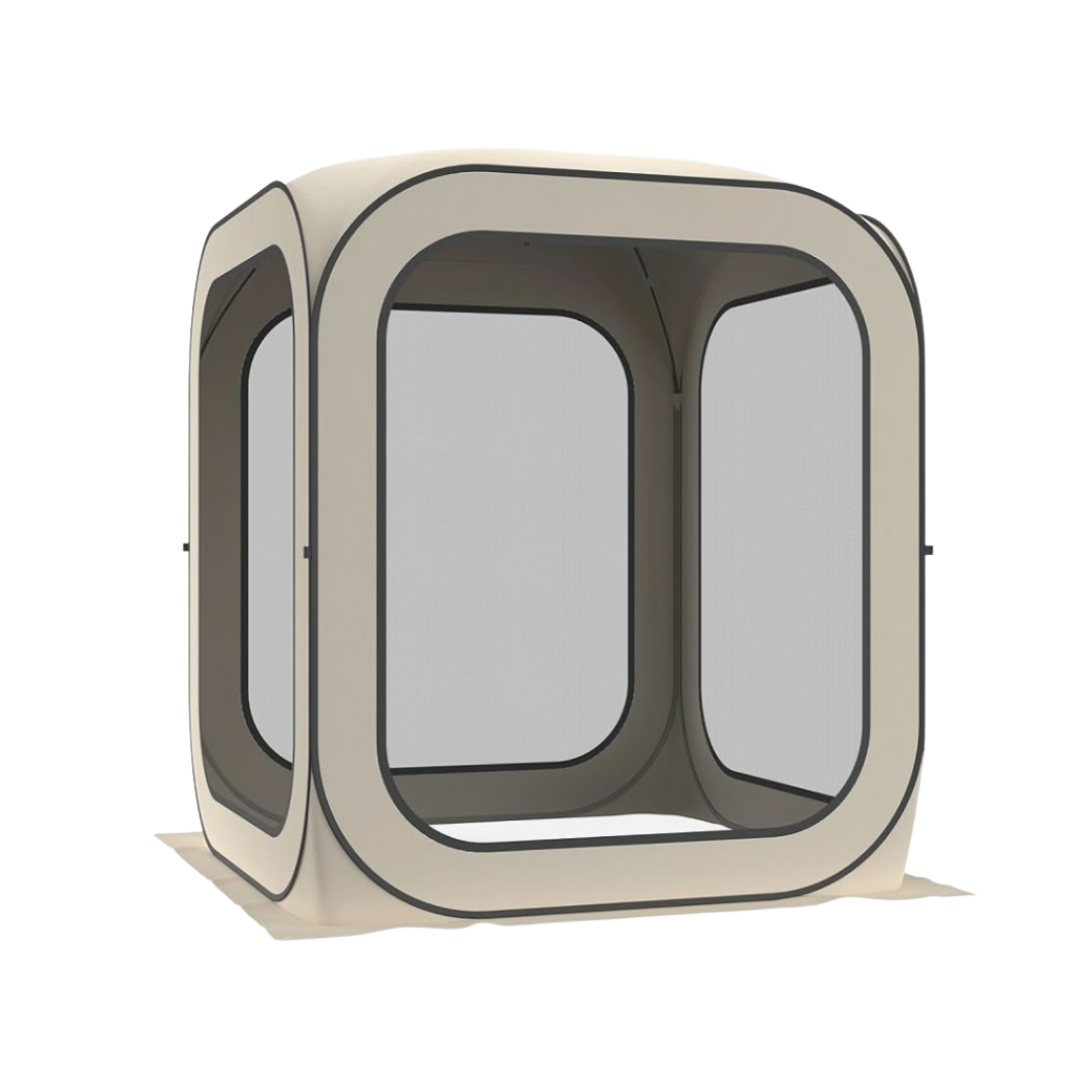Screen House Tent Pop-Up for Camping, Picnic, and Outdoor Trips