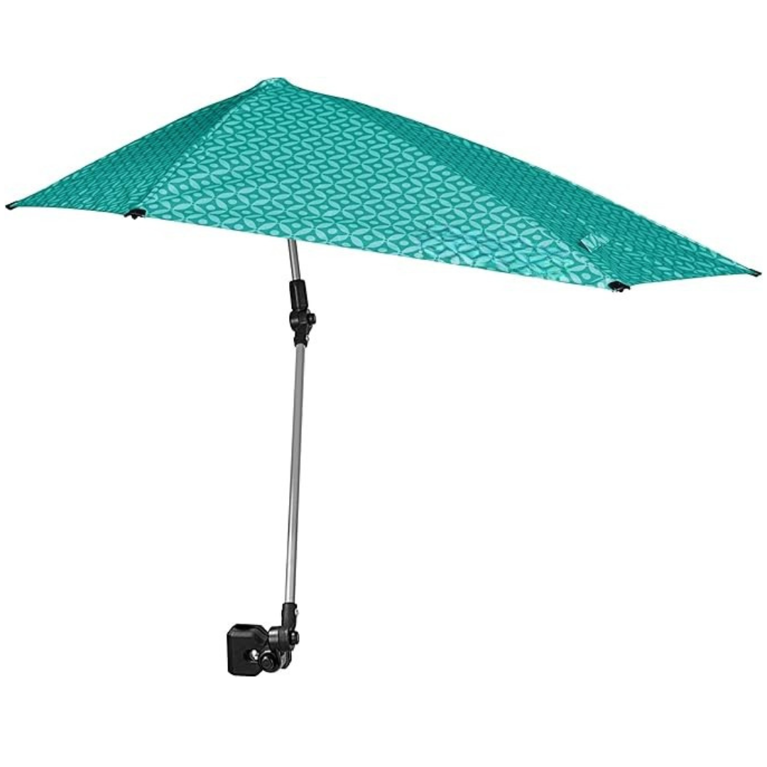 Adjustable Clamp-On Umbrella with 360° Swivel for Outdoor Seating
