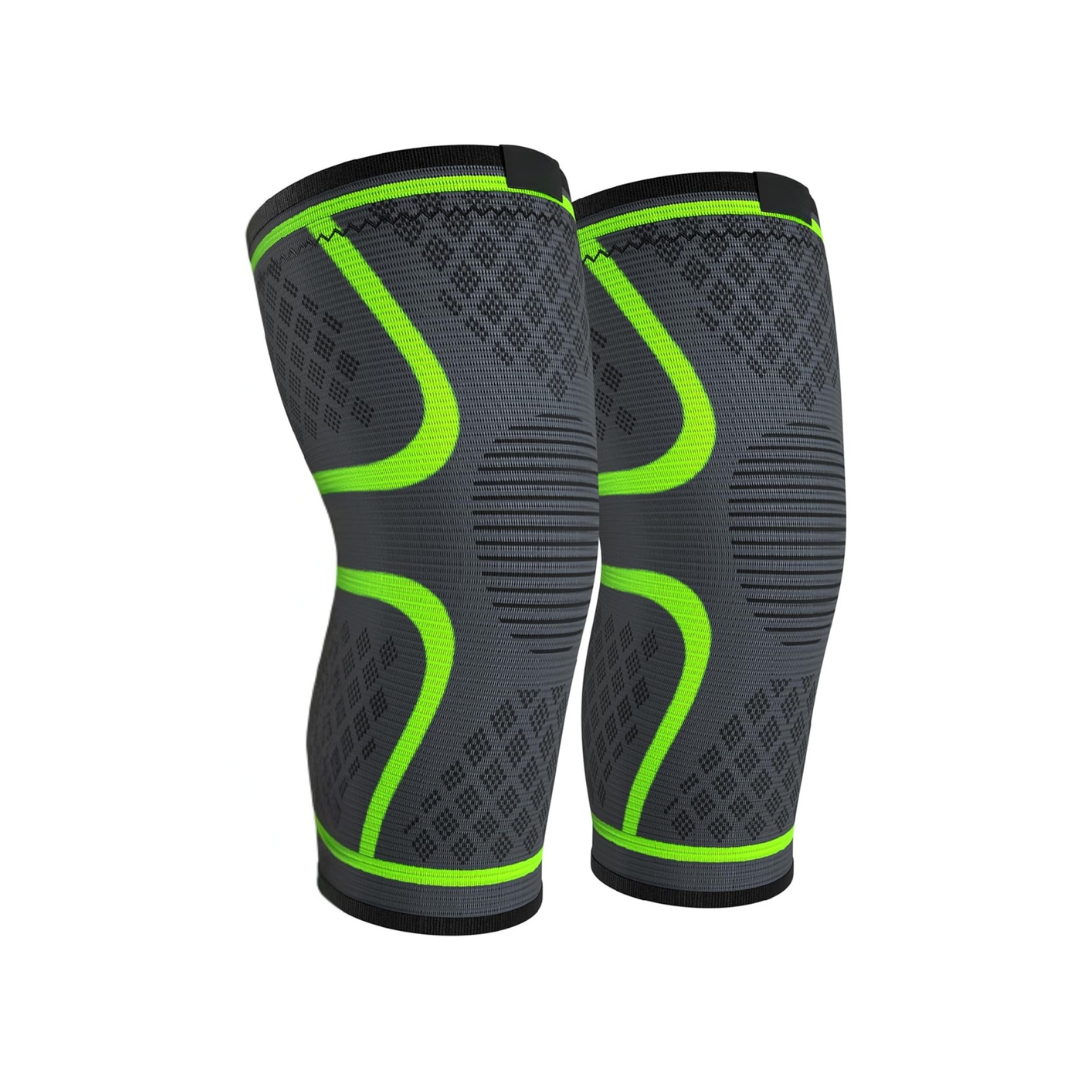 3D Knit Compression Knee Sleeve, Breathable, Multi-Size Design
