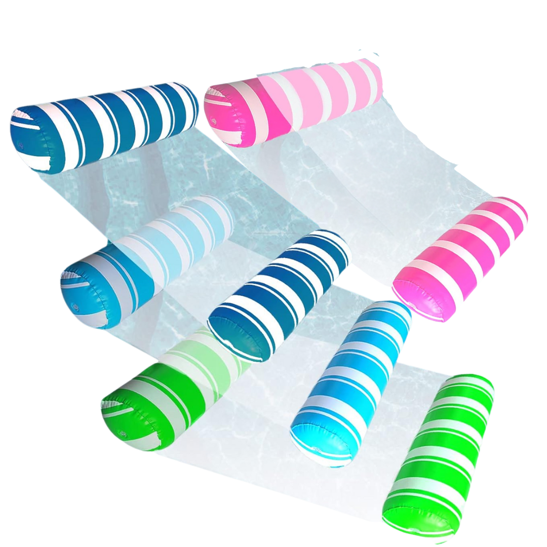 Inflatable Pool Float Hammock Lounge Chair Multi-Piece Set