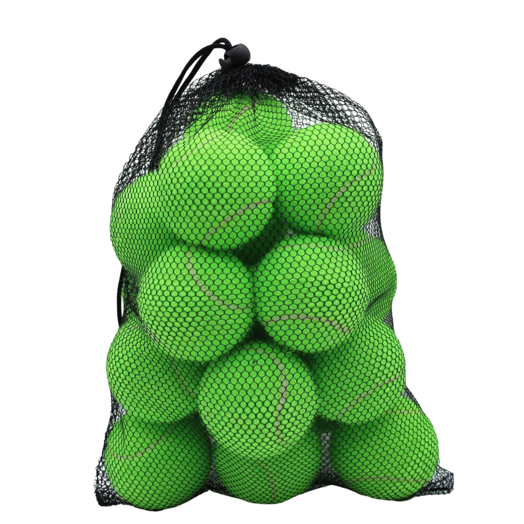 Training Tennis Balls 20-Pack with 2.58-Inch Diameter and Mesh Bag