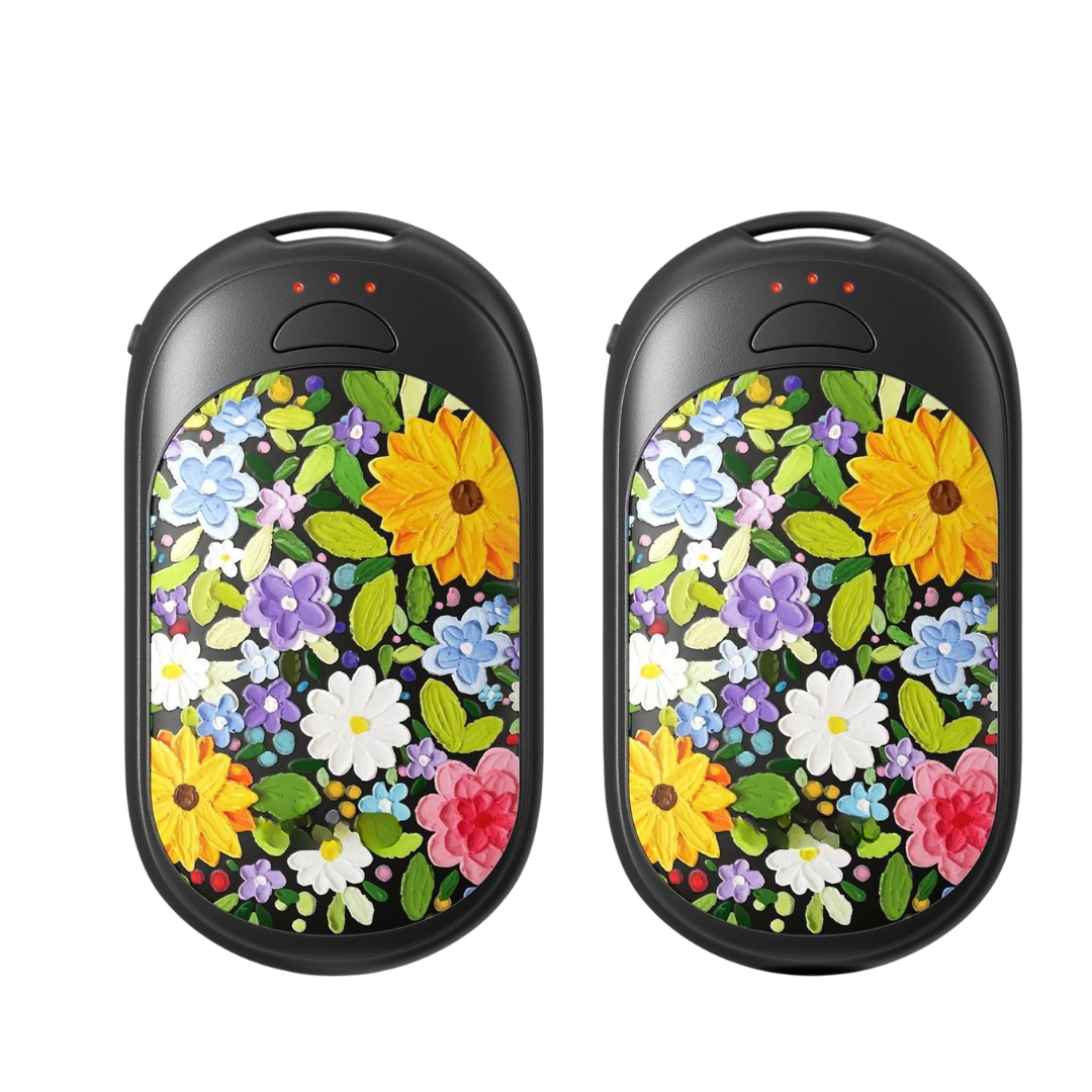 Rechargeable Aluminum Hand Warmer 2 Pack, USB-C, 3 Heat Mode