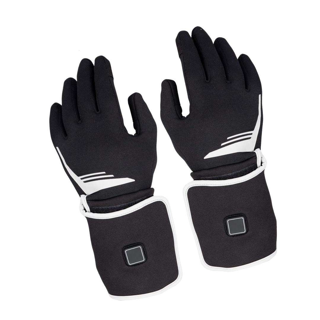 Rechargeable Heated Gloves with 3 Heat Levels and Touchscreen Fingers