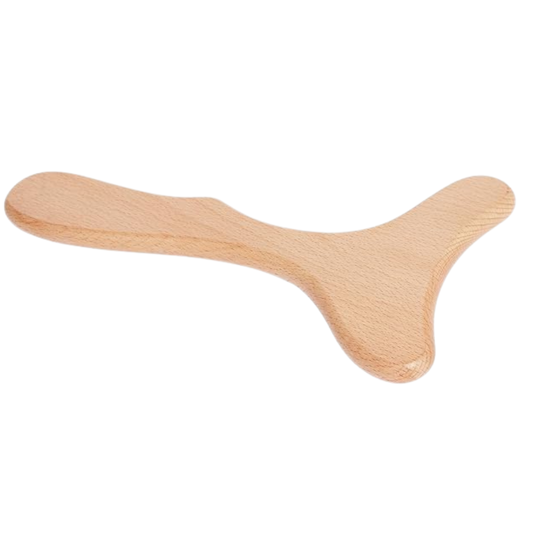 Wooden Manual Massage Tool for Body Application and Hand Use